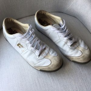 Ben Sherman White Leather | Suede Shoes Men's 10